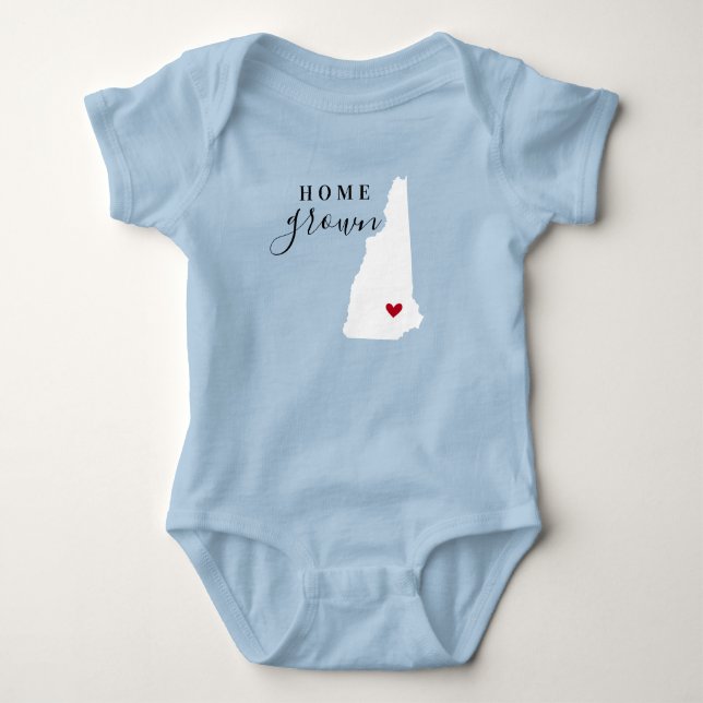 New Hampshire Home Grown State Tee (Framsida)