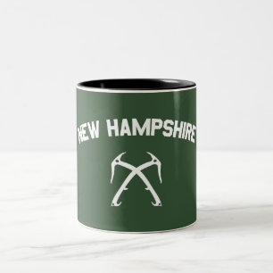 New Hampshire Ice klättrande Två-Tonad Mugg