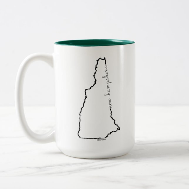 New Hampshire kaffemugg (Vänster)