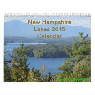 New Hampshire kalender för sjöar 2015