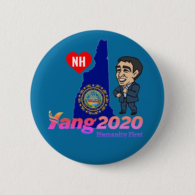 New Hampshire Kärlek Yang Knapp (Framsida)