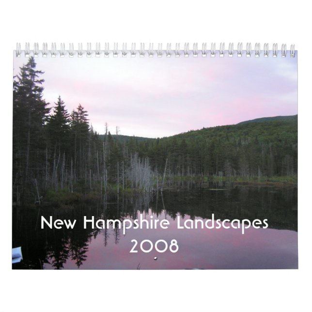New Hampshire Landscapes 2024 Kalender (Omslag)