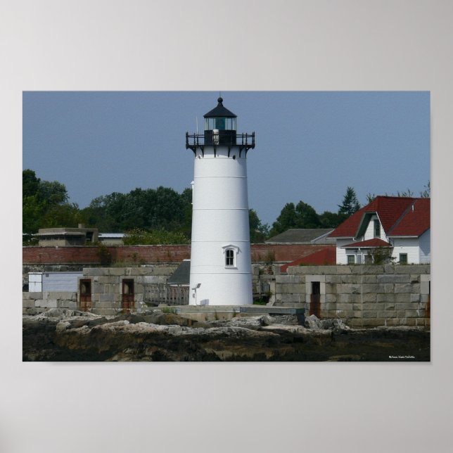 New Hampshire Lighthouse Poster (Framsidan)