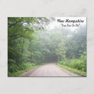 New Hampshire "Live Free or Die" Vykort