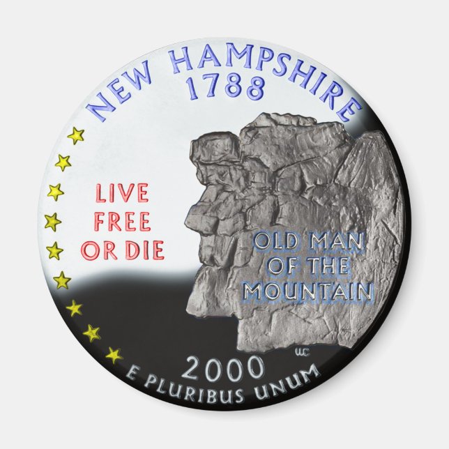 New Hampshire Magnet (Framsidan)