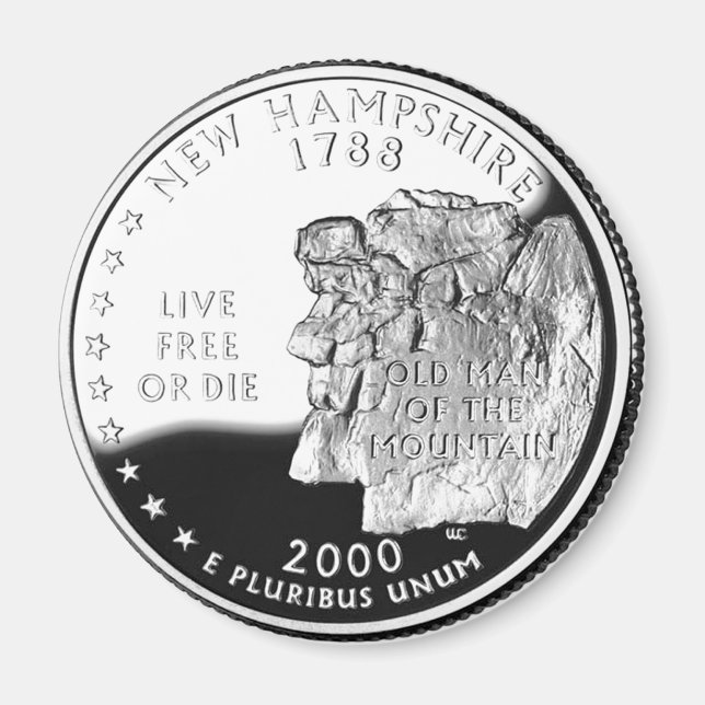 New Hampshire Magnet (Framsidan)