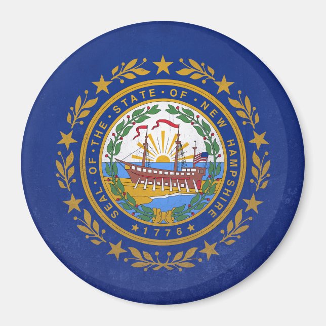 New Hampshire Magnet (Framsidan)