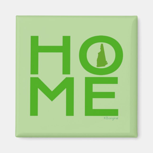 New Hampshire magnet (Framsidan)