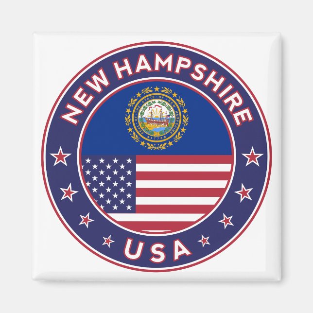 New Hampshire Magnet (Framsidan)