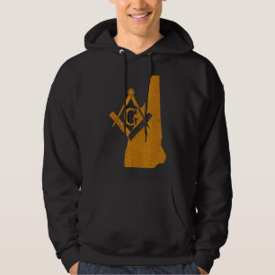 New Hampshire Masons Grand Lodge Freemason Far' Hoodie