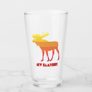 New Hampshire Moose Glaskopp
