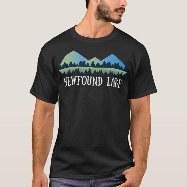 New Hampshire   Newfound Lake T Shirt (Framsida)