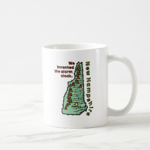 New Hampshire NH Motto ~ Vi tog hand om larmet Kaffemugg
