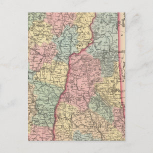 New Hampshire och Vermont 3 Vykort