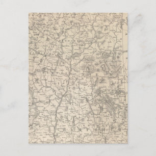 New Hampshire och Vermont Vykort