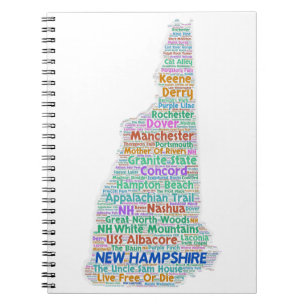 New Hampshire ordmoln Anteckningsbok