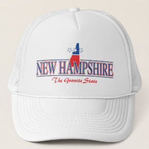 New Hampshire patriotisk hatt Keps