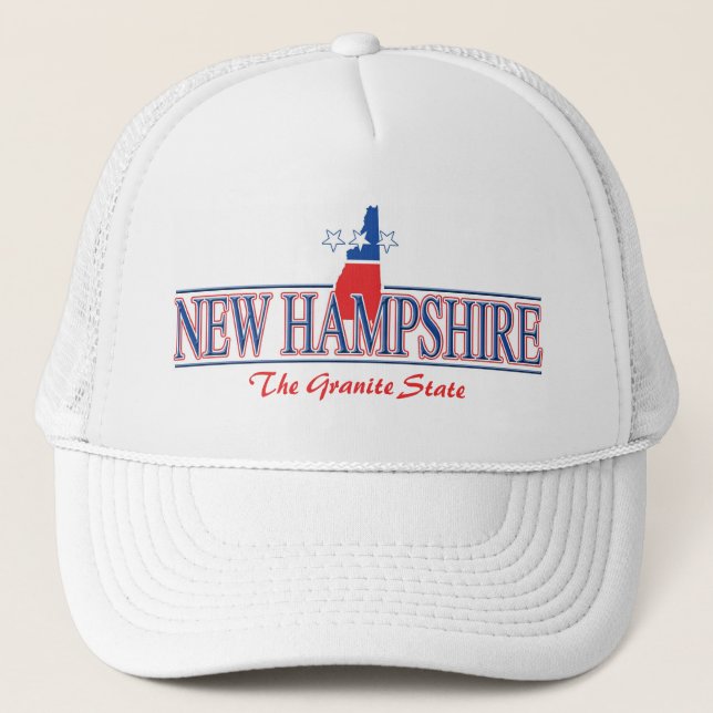 New Hampshire patriotisk hatt Keps (Framsida)