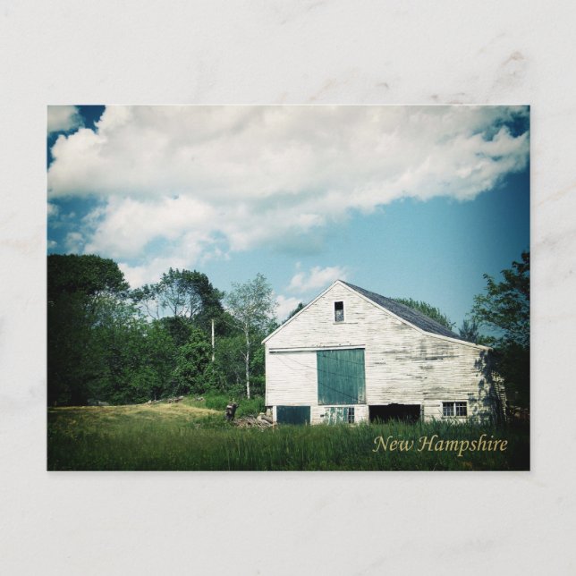 New Hampshire Postcard Vykort (Framsida)