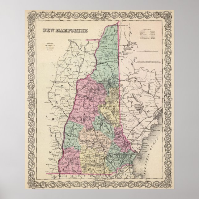 New Hampshire Poster (Framsidan)