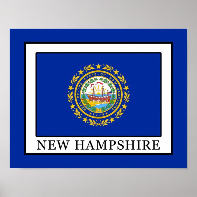 New Hampshire Poster (Framsidan)