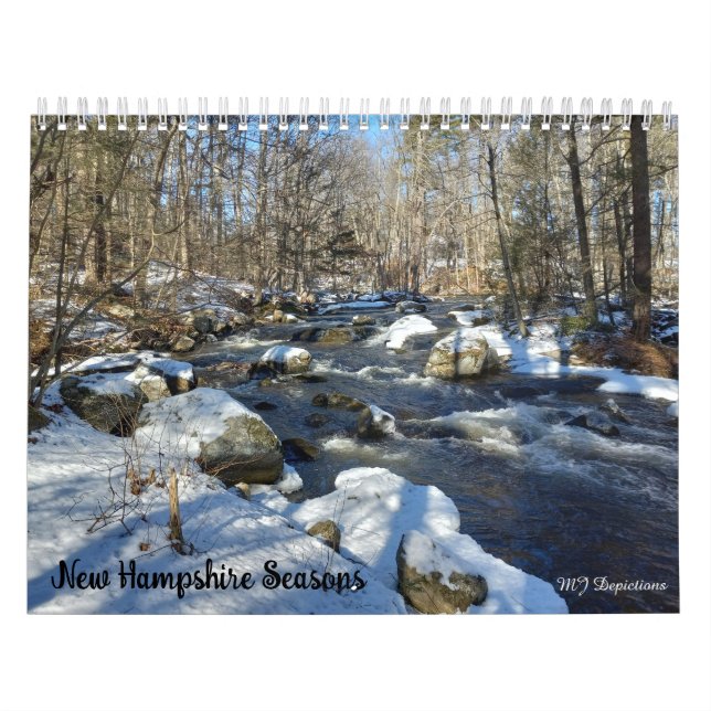 New Hampshire Seasons Calendar 2 Kalender (Omslag)