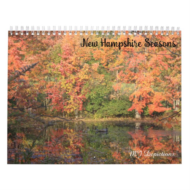 New Hampshire Seasons Calendar Kalender (Omslag)
