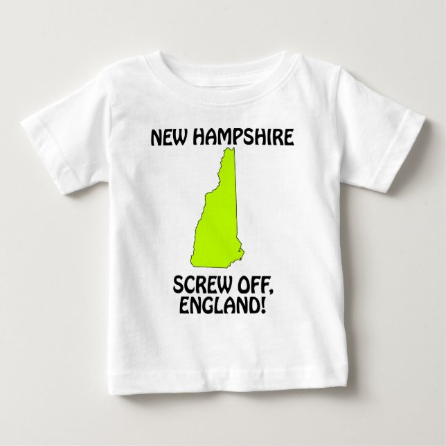 New Hampshire - Skruva England! Tee (Framsida)