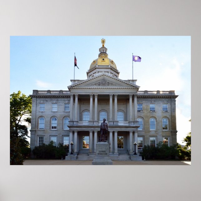New Hampshire State House, Concord Poster (Framsidan)