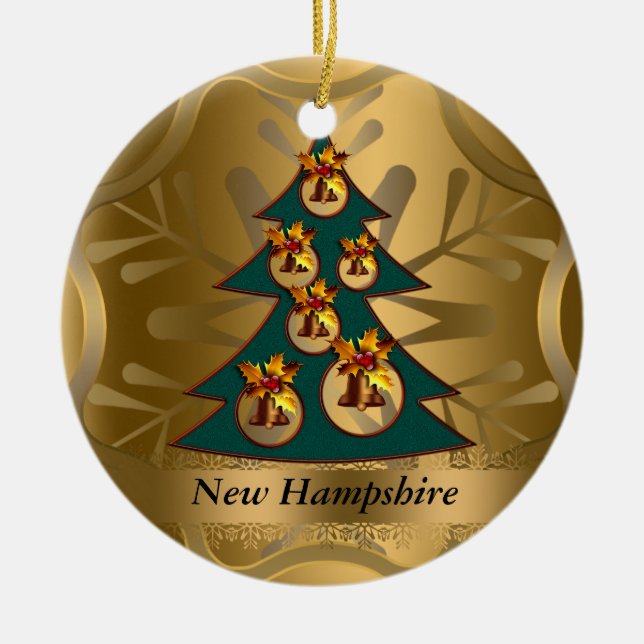 New Hampshire State jul Ornament (Framsidan)