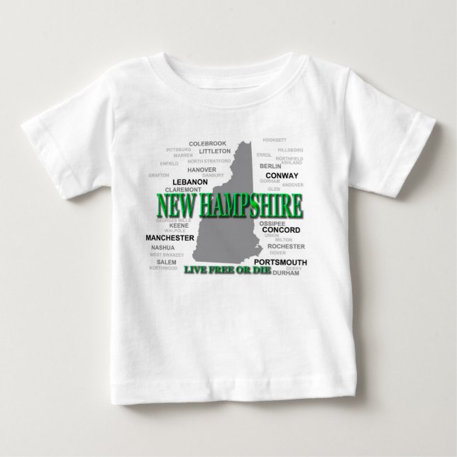 New Hampshire State Tee (Framsida)