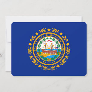 New Hampshire Statlig flagga Design