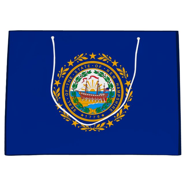New Hampshire Statlig flagga Design (Framsidan)