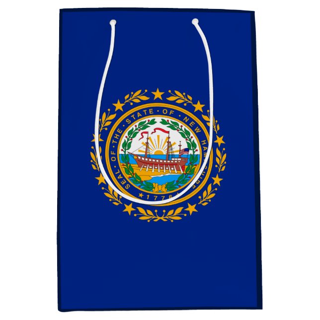 New Hampshire Statlig flagga Design (Framsidan)