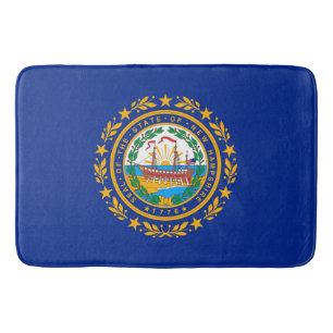 New Hampshire Statlig flagga Design Badrumsmatta