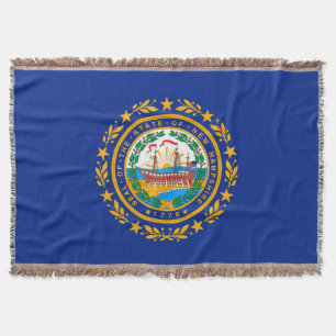 New Hampshire Statlig flagga Design Decor Mysfilt
