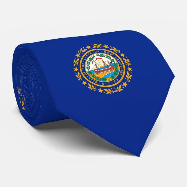 New Hampshire Statlig flagga Design Slips (Rullad)