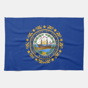 New Hampshire Statlig flagga Kökshandduk
