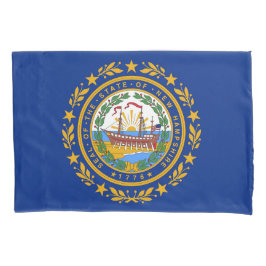 New Hampshire Statlig flagga Print Patriotc