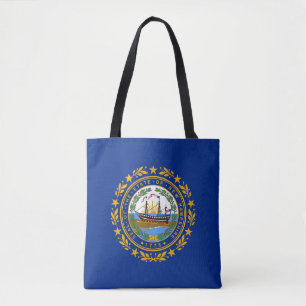 New Hampshire Statlig flagga Tygkasse