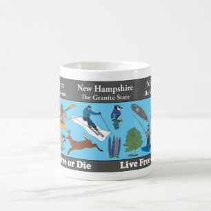 New Hampshire statlig jubileums- mugg