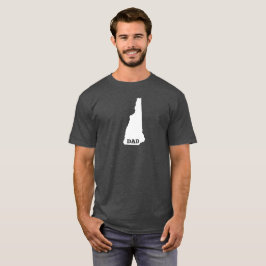 New Hampshire statlig pappaskjorta Tee Shirt