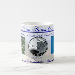 New Hampshire statligt jubileums- Kaffemugg