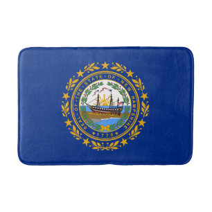 New Hampshire statsflagga Badrumsmatta