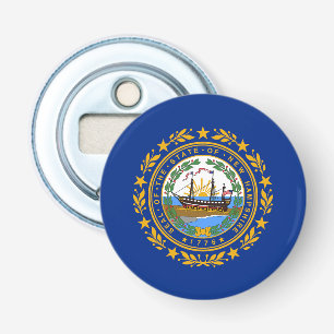 New Hampshire statsflagga Flasköppnare