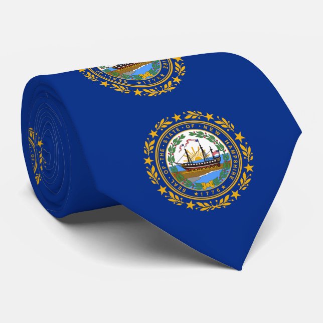 New Hampshire statsflagga Slips (Rullad)