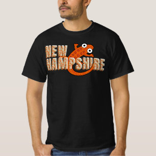 New Hampshire Statssymbol Rödfläckig vattensalaman T Shirt
