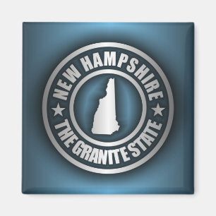 "New Hampshire Steel 2" Magnet