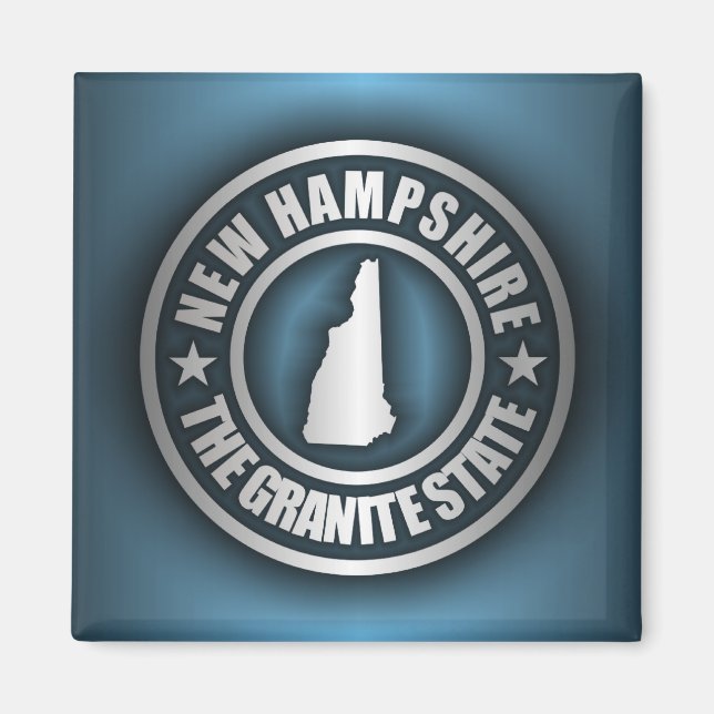 "New Hampshire Steel 2" Magnet (Framsidan)