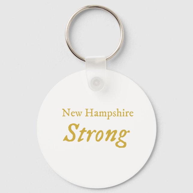 New Hampshire Strong Nyckelring (Framsida)
